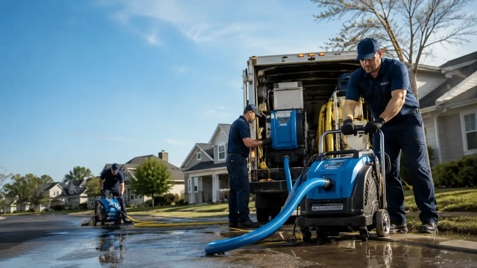 Flood Damage Cleanup in Redbird, OK